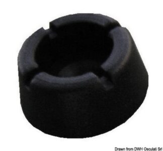Supporto in plastica Stayput Press Nero - 10.314.53 Osculati Occhioli, bottoni, coltelli