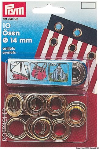 Prym 541374 bottone a pressione Chiusura a scatto con rivetto Osculati Occhioli, bottoni, coltelli
