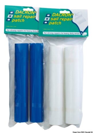 Kit riparazioni tessuto blu - 10.385.00BL Osculati Occhioli, bottoni, coltelli