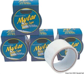 Nastro trasparente Mylar 50 mm x 3 m - 10.387.00 Osculati Occhioli, bottoni, coltelli