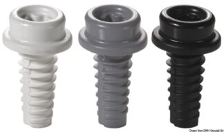 Bottoni universali CAF-COMPO crema filetto corto - 10.502.21 Osculati Occhioli, bottoni, coltelli
