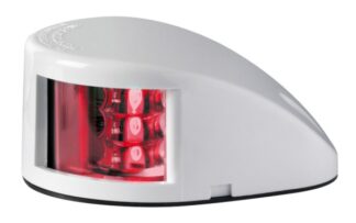 Fanale di via Mouse Deck rosso corpo ABS bianco - 11.037.01 Osculati Luci via, fanali