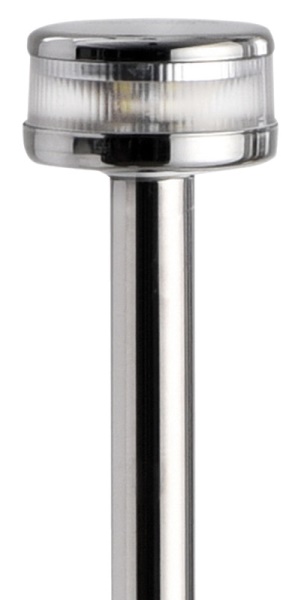 Asta luminosa abbattibile, 60 cm. inox - 11.039.81 Osculati Luci via, fanali