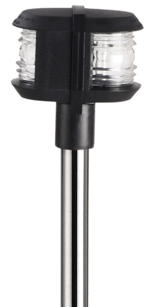 Asta doppia luce cm 25 inox - 11.105.01 Osculati Luci via, fanali