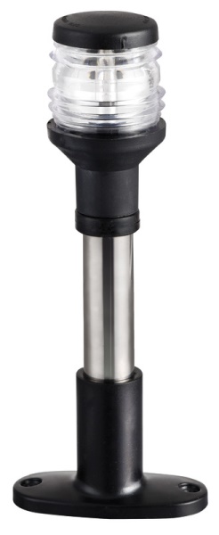 Asta Compact 20 cm fanale nero - 11.113.00 Osculati Luci via, fanali