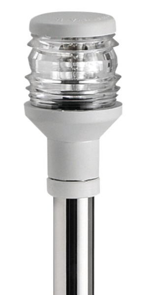 Asta 60 cm abbattibile fonda 360° fanale bianco - 11.127.04 Osculati Luci via, fanali