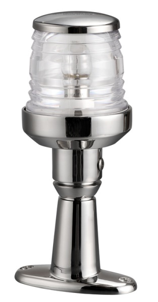 Fanale testa albero inox con basetta - 11.132.02 Osculati Luci via, fanali