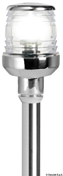 Asta luminosa Aerodinamics Led inox 60 cm - 11.128.12 Osculati Luci via, fanali