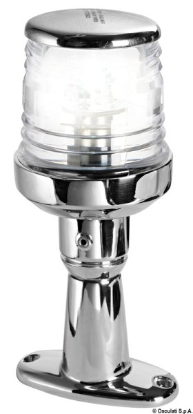 Fanale 360° led con basetta inox - 11.132.12 Osculati Luci via, fanali