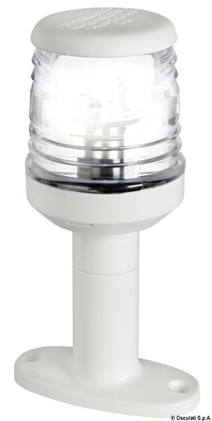Fanale 360° led con basetta bianco - 11.132.89 Osculati Luci via, fanali
