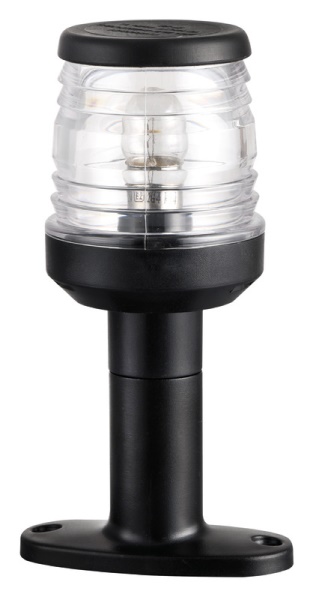 Fanale testa albero con base nero - 11.132.98 Osculati Luci via, fanali