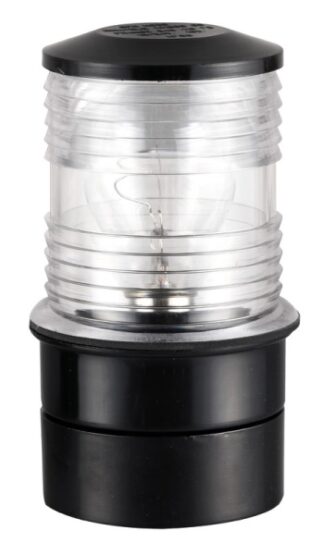 Fanale testa albero bianco/nero 360° - 11.134.00 Osculati Luci via, fanali