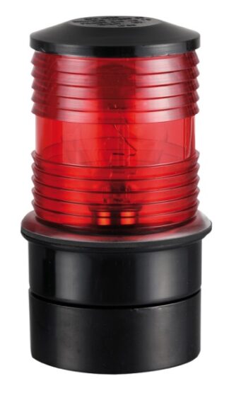Fanale testa albero rosso/nero 360° - 11.134.01 Osculati Luci via, fanali