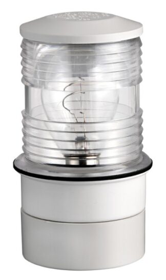 Fanale testa albero bianco/bianco 360° - 11.134.02 Osculati Luci via, fanali