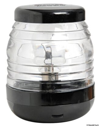 Fanale testa albero bianco/nero 360° 12 V - 11.135.00 Osculati Luci via, fanali
