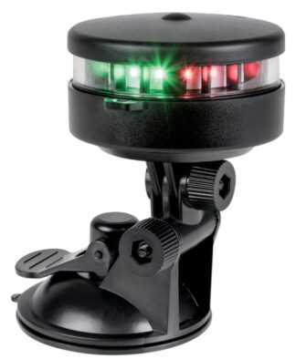 Luce di via portatile bicolore supporto a ventosa - 11.139.46 Osculati Luci via, fanali