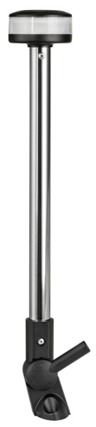 Asta Luminosa 360° LED abbattibile inox 12V IP65 - 11.150.01 Osculati Luci via, fanali