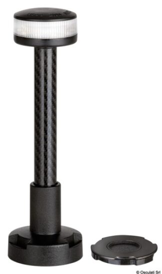 Asta luce bianca 360° wireless 100 cm plastica - 11.152.12 Osculati Luci via, fanali