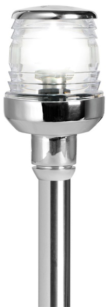 Asta e fanale inox a scatto - 11.160.01 Osculati Luci via, fanali