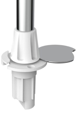 Asta Classic 360° estraibile 60 cm con base bianca - 11.164.08 Osculati Luci via, fanali