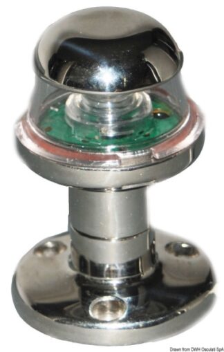 Fanale bianco inox 360° Orions - 11.396.03 Osculati