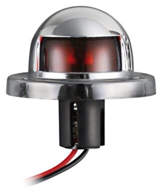Fanalino ABS cromato rosso 112° - 11.401.01 Osculati Luci via, fanali