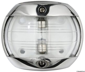 Fanale Compact 12 inox prua bianco - 11.406.03 Osculati Luci via, fanali