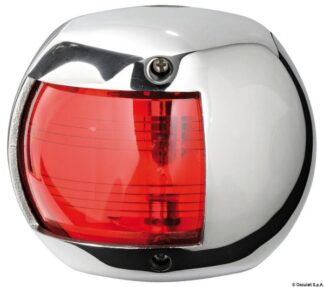 Fanale Classic 12 inox rosso - 11.407.01 Osculati Luci via, fanali