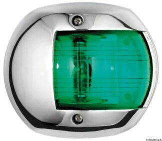 Fanale Classic 12 inox verde - 11.407.02 Osculati Luci via, fanali