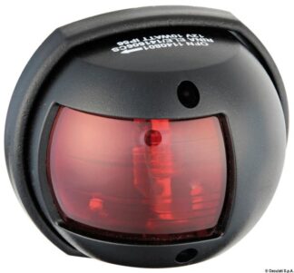 Fanale Sphera rosso/nero - 11.408.01 Osculati Luci via, fanali