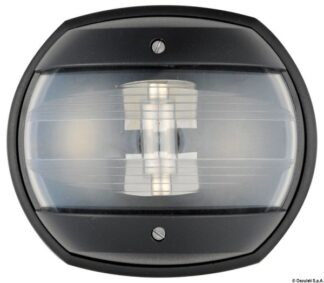 Fanale Maxi 20 prua bianco/nero 12 V - 11.411.03 Osculati Luci via, fanali