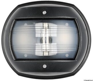 Fanale Maxi 20 poppa bianco/nero 12 V - 11.411.04 Osculati Luci via, fanali