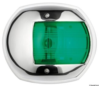 Fanale Maxi 20 inox verde 12 V - 11.411.72 Osculati Luci via, fanali