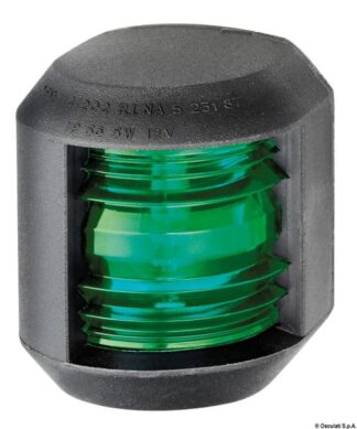 Fanale Utility 88 verde/nero - 11.412.02 Osculati Luci via, fanali