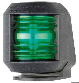 Fanale U88 da coperta verde/nero - 11.413.02 Osculati Luci via, fanali