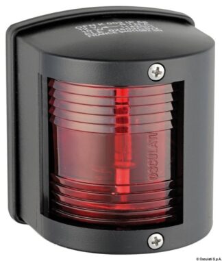 Fanale U77 rosso/nero - 11.415.01 Osculati Luci via, fanali