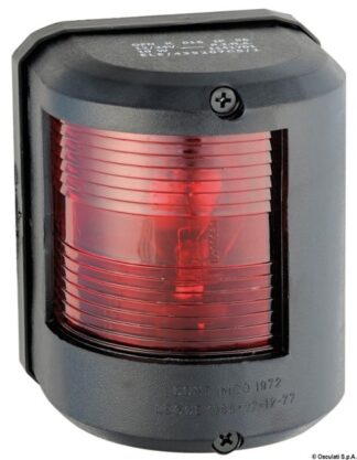 Fanale U78 rosso-nero 12 V - 11.417.01 Osculati Luci via, fanali