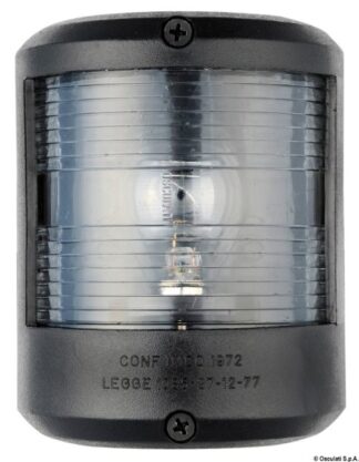 Fanale U78 poppa bianco/nero 12 V - 11.417.04 Osculati Luci via, fanali