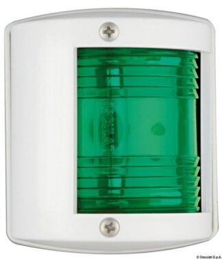 Fanale U77 verde/bianco - 11.425.02 Osculati Luci via, fanali