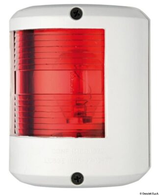 Fanale U78 rosso/bianco 12 V - 11.427.01 Osculati Luci via, fanali