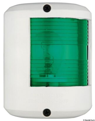 Fanale U78 verde/bianco 12 V - 11.427.02 Osculati Luci via, fanali