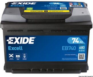 Batteria Excell 74 Ah - 12.403.03 Osculati Torce, batterie