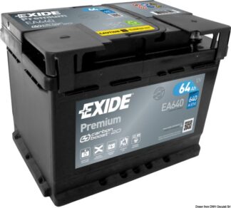 Batteria Premium 64 Ah - 12.404.02 Osculati Torce, batterie