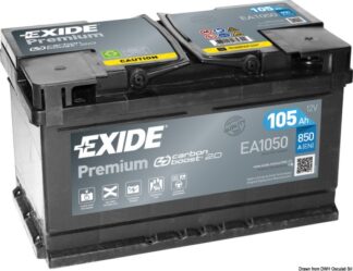 Batteria Premium 105 Ah - 12.404.05 Osculati Torce, batterie