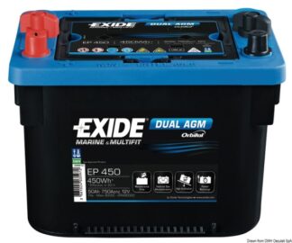 Batteria Maxxima x servizi e avviamento 50 Ah - 12.406.03 Osculati Torce, batterie