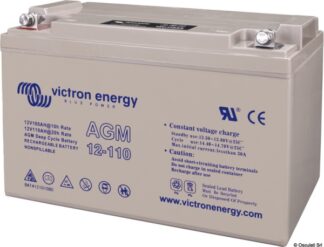 Batteria AGM Deep Cycle 12V/110Ah - 12.416.01 Osculati Torce, batterie