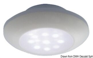 Plafoniera stagna LED bianca - 13.179.01 Osculati Fari, plafoniere