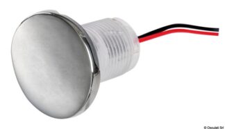 Luci di cort. LED ROUND luce bianca doppio fascio - 13.188.22 Osculati Fari, plafoniere