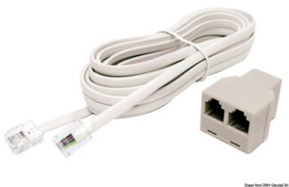 Cavo 4,5 mt. con adattatore a 2 porte - 13.227.51 Osculati Fari, plafoniere