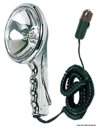 Faro portatile 12 V - 13.246.00 Osculati Fari, plafoniere